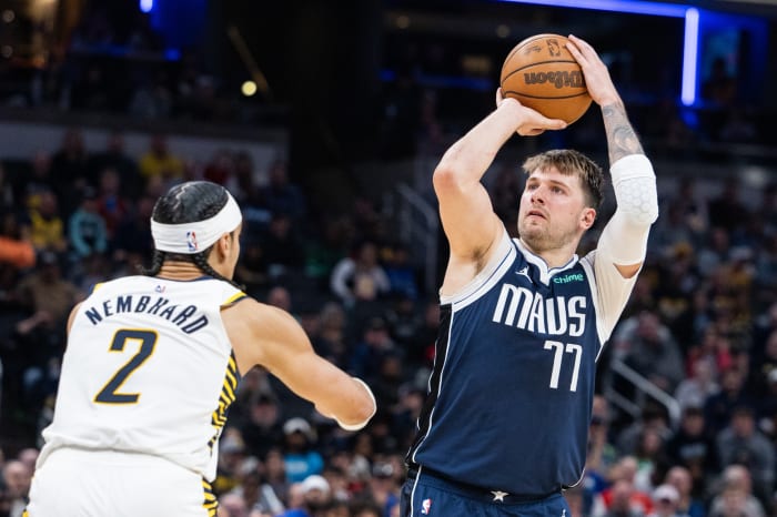 Luka Doncic, Dallas Mavericks, Indiana Pacers